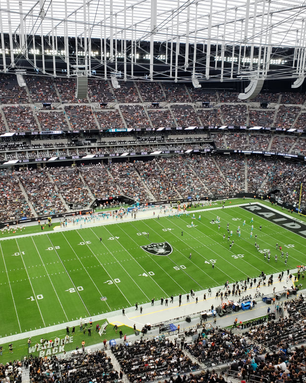 Allegiant Stadium October 10, 2021